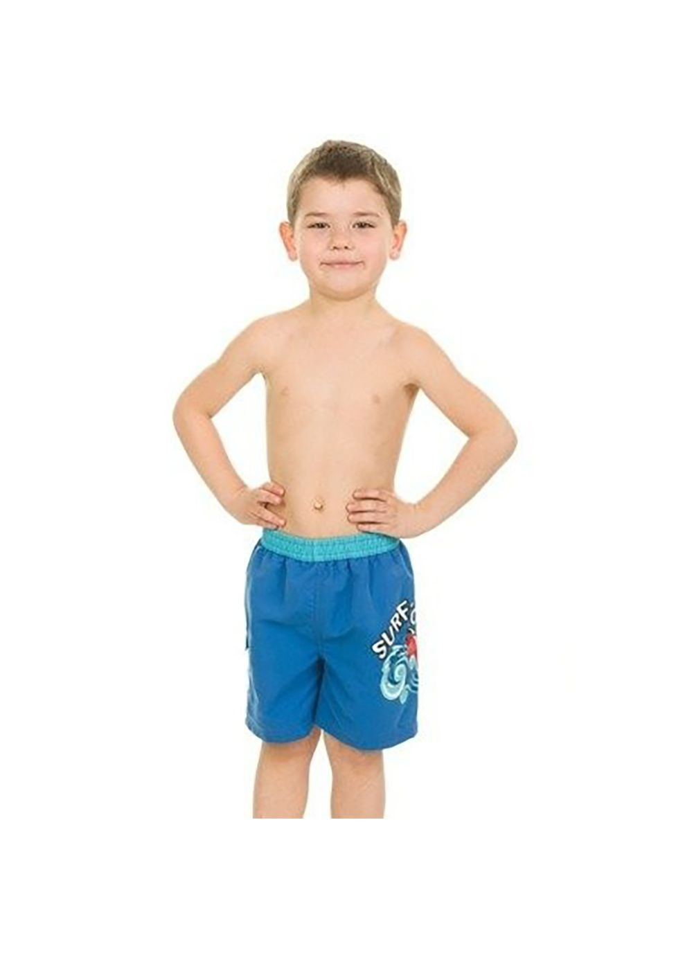 Плавки-шорты для мальчиков SURF-CLUB SHORTS 2084 голубой Дет Aqua Speed (268833192)