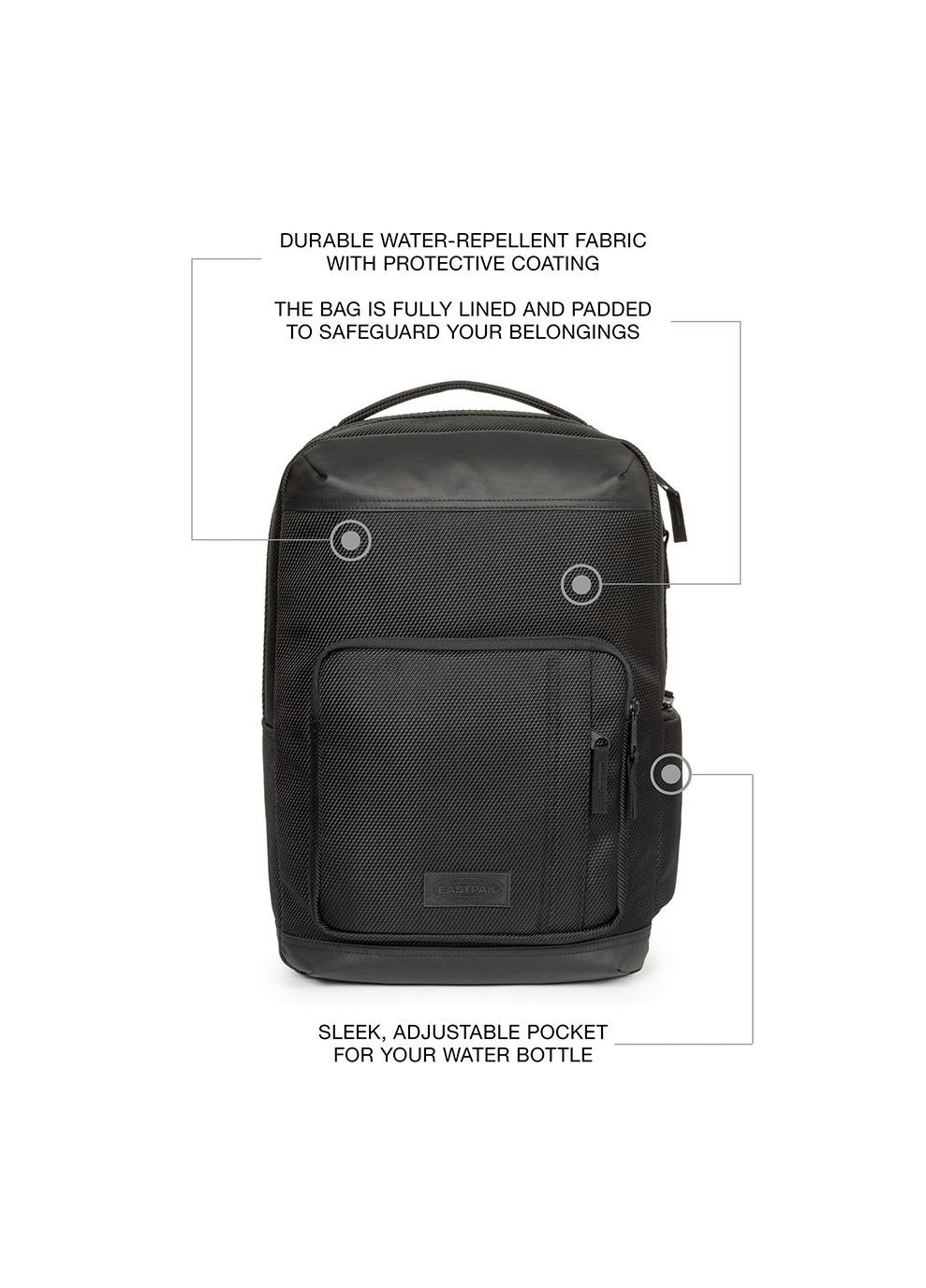 Рюкзак TECUM S Черный Eastpak (268831409)