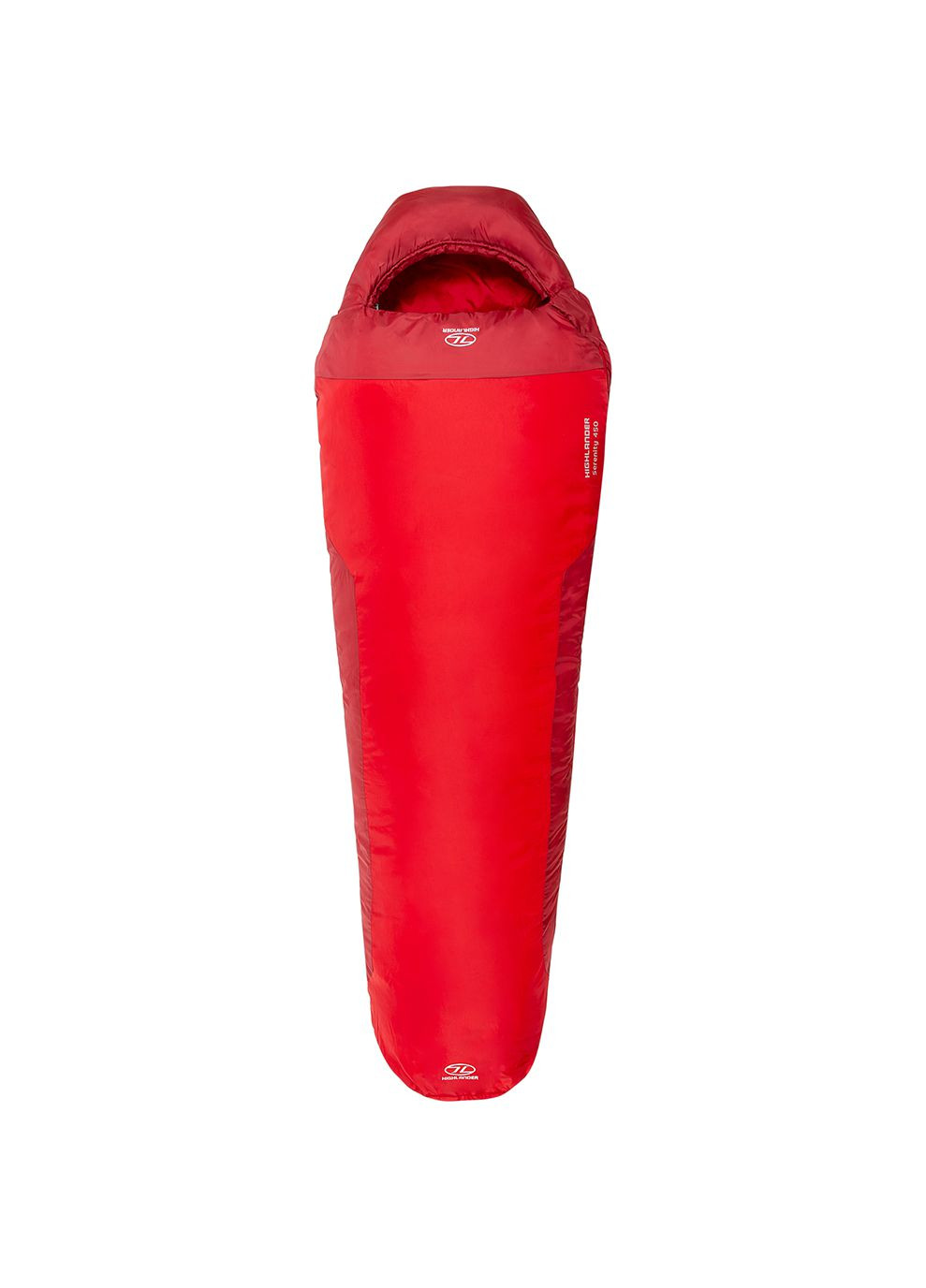 Спальный мешок Serenity 450/-10°C Red Left Highlander (268831752)