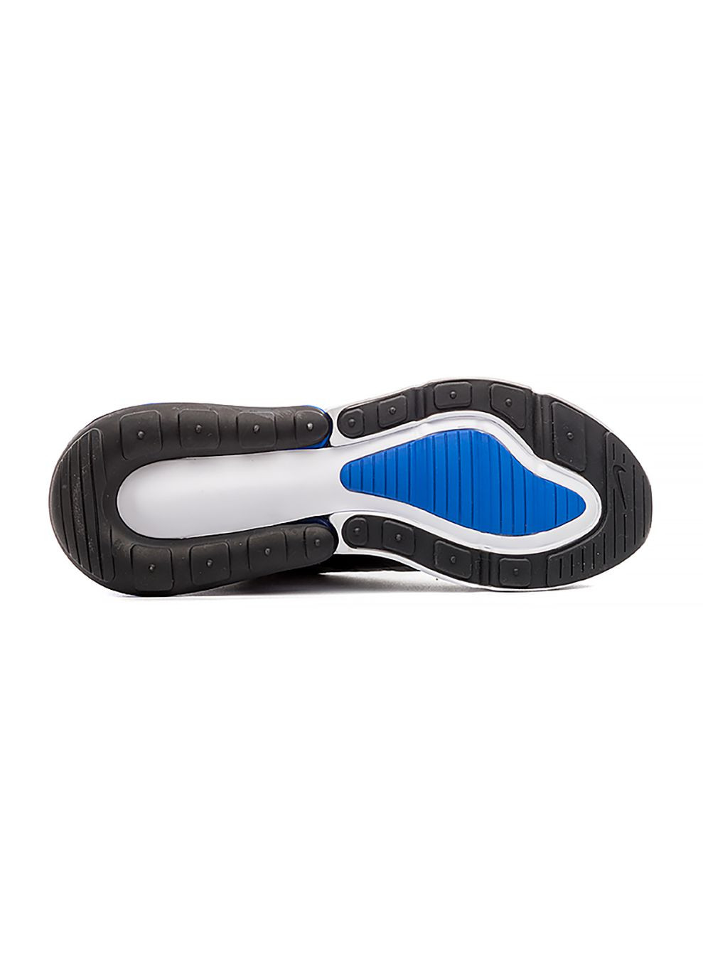 Черно-белые демисезонные мужские кроссовки air max 270 черный белый Nike