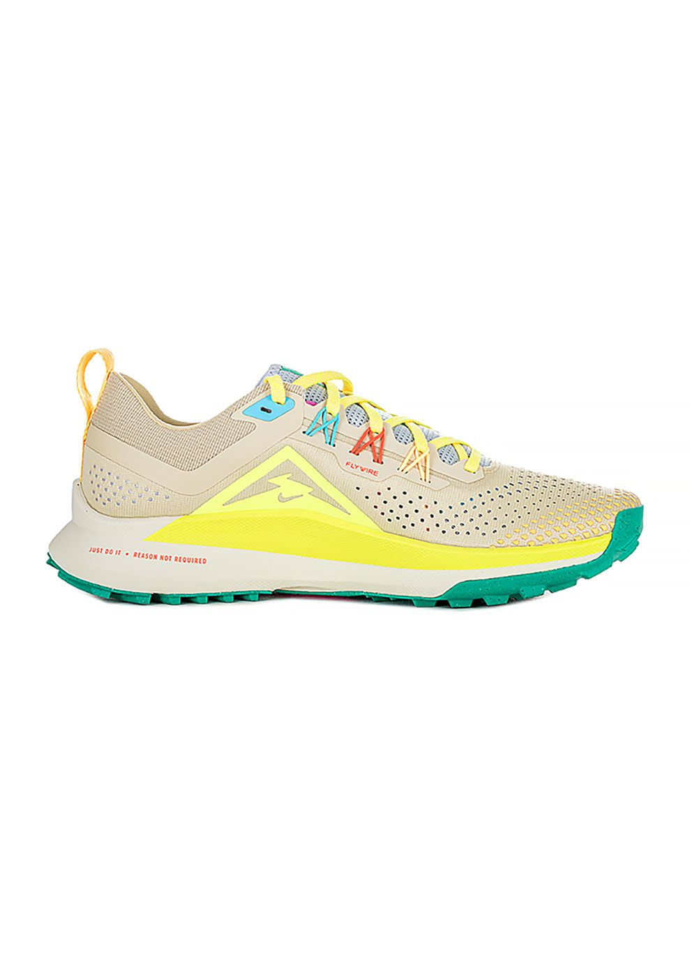 Цветные демисезонные мужские кроссовки react pegasus trail 4 комбинированный Nike