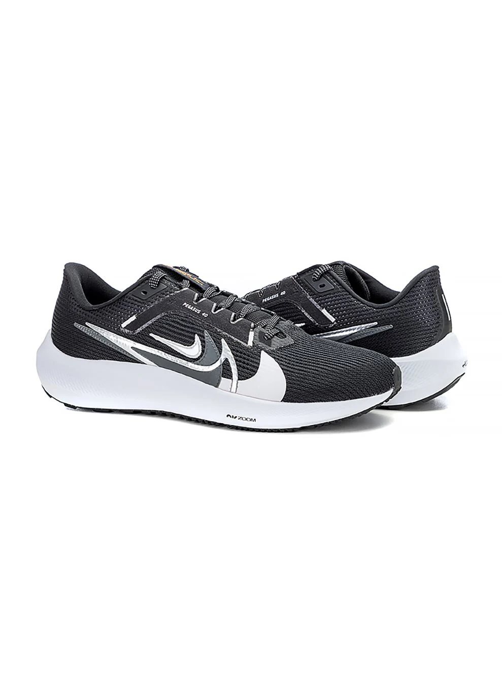 Черные демисезонные мужские кроссовки air zoom pegasus 40 prm черный Nike