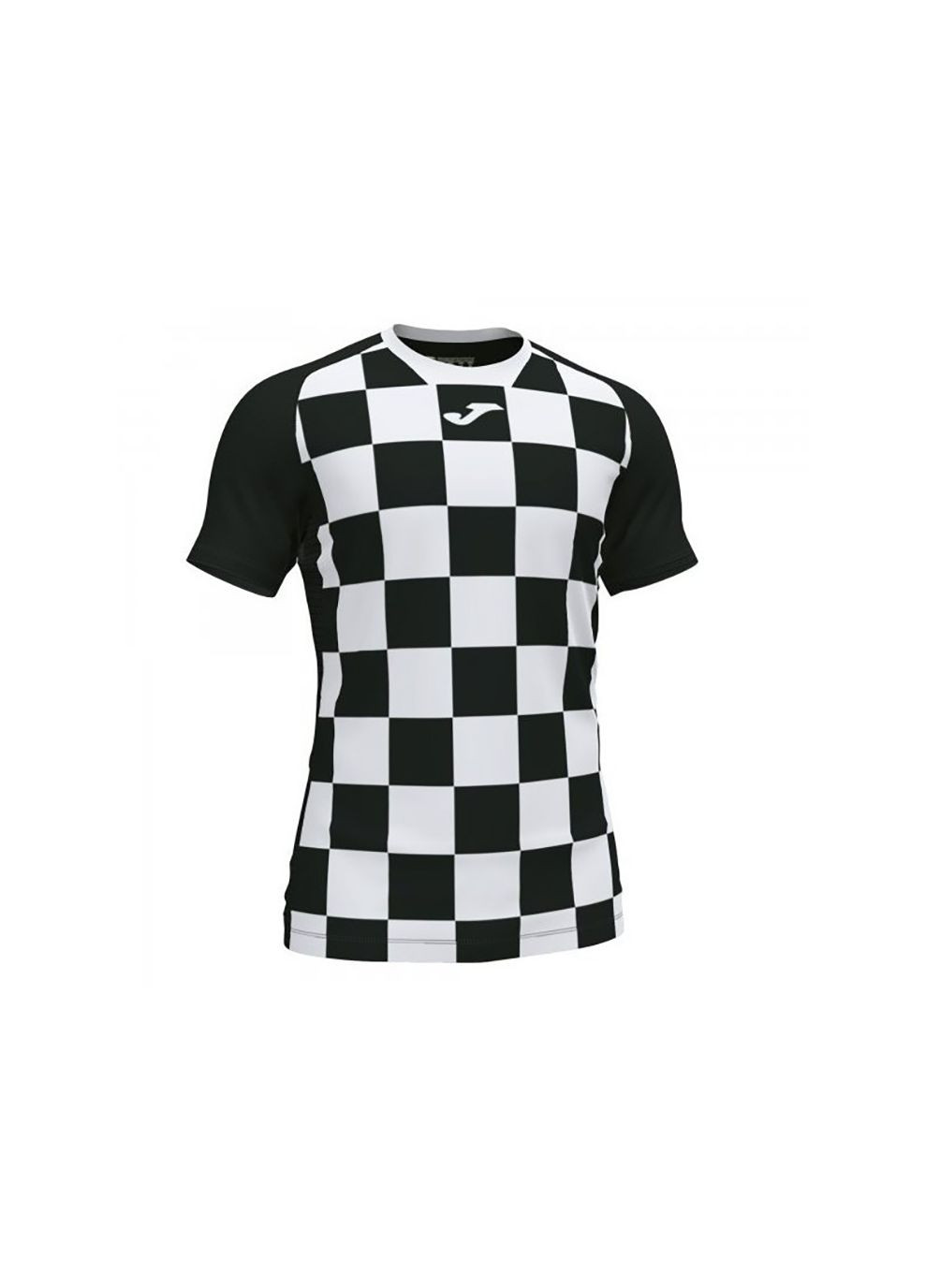 Комбінована футболка flag ii t-shirt black-white s/s чорний,білий 101465bv.102 Joma