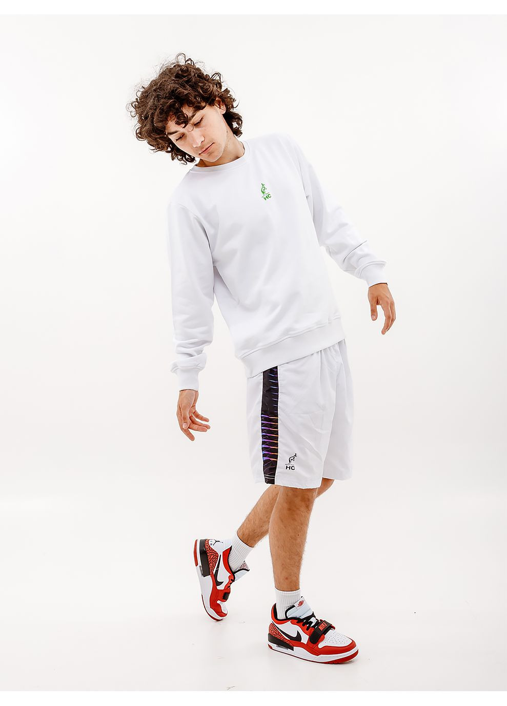 Белая мужская футболка uwilldie23 crewneck белый Australian