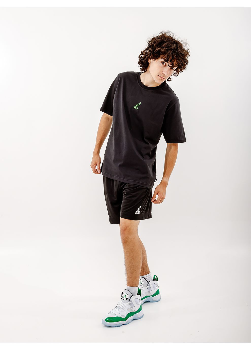 Черная мужская футболка uwilldie23 cotton tee черный Australian