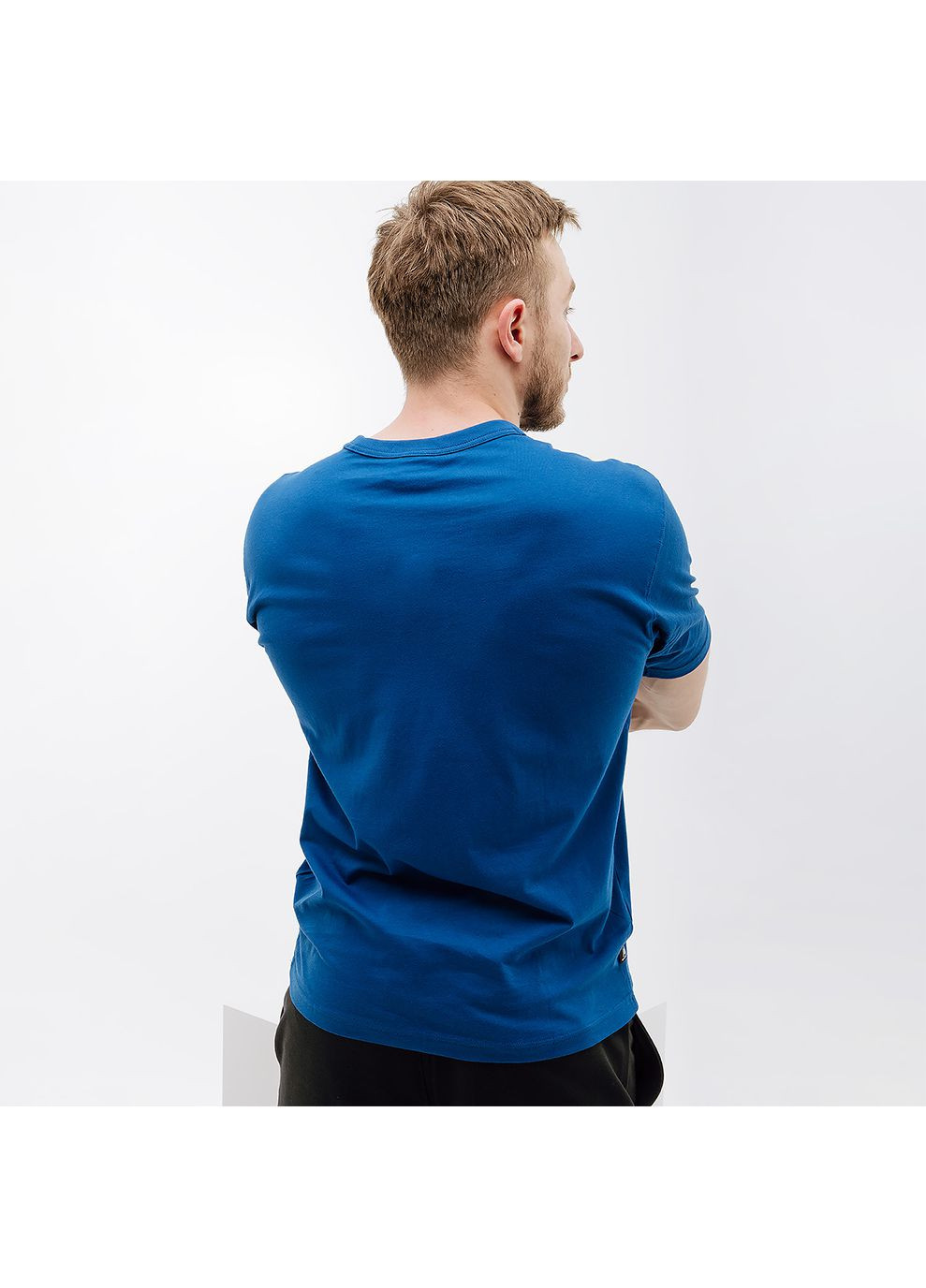 Синя чоловіча футболка essentials reimagined синій New Balance