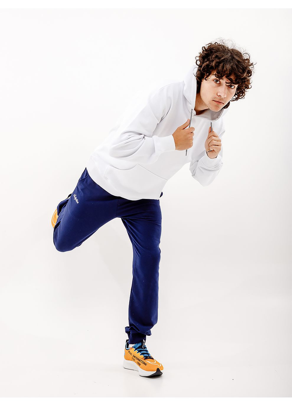 Мужское Худи ZOOM HOODIE FLEECE Белый Australian (268832287)