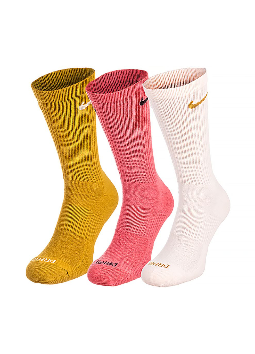 Чоловічі Шкарпетки U NK EVERYDAY PLUS CUSH CREW Різнокольоровий Nike (268831604)