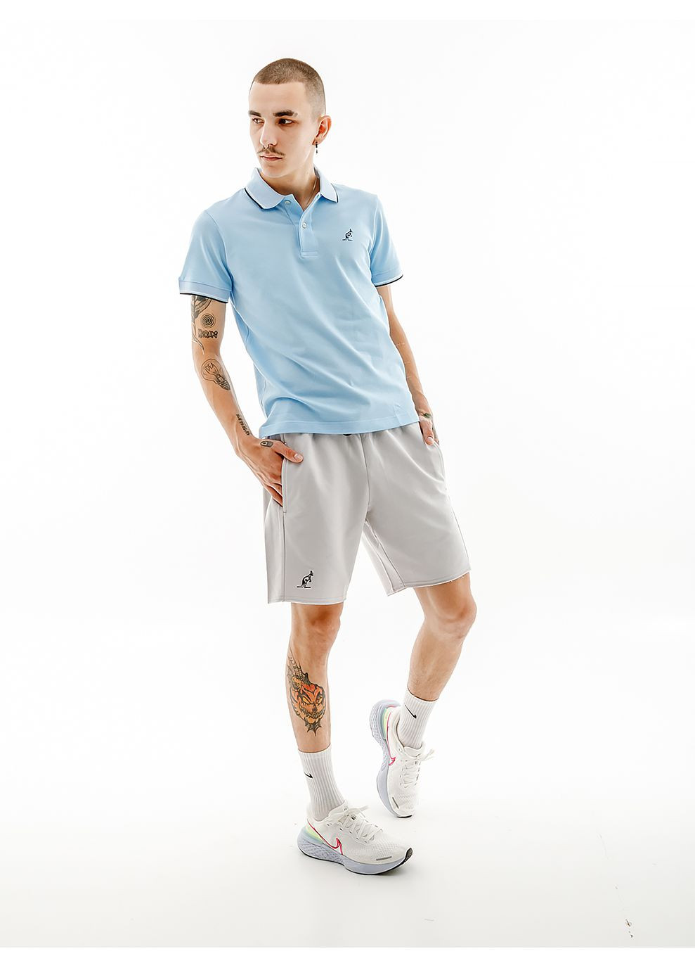 Чоловічі Шорти FLEECE ESSENTIAL SHORT Сірий Australian (268832294)