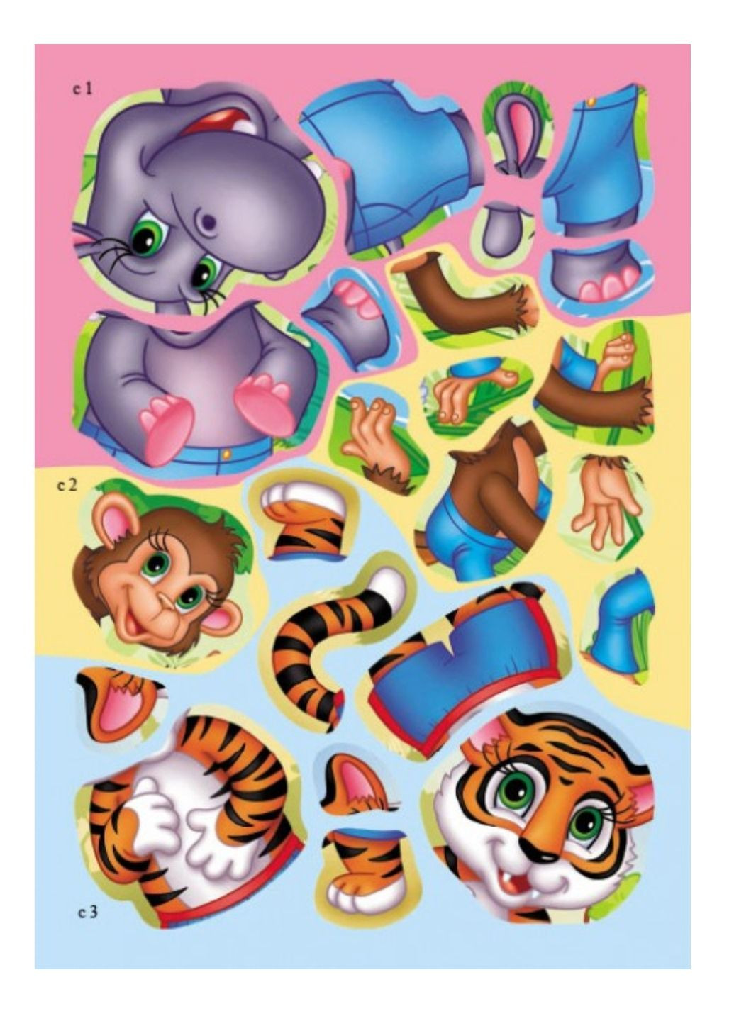 Улюблені тварини. Розвивальні наліпки з логічними завданнями Пегас (268982520)