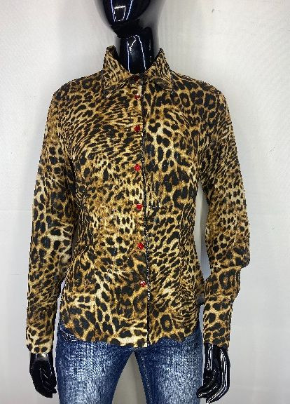 Коричнева блузка Anna Biagini