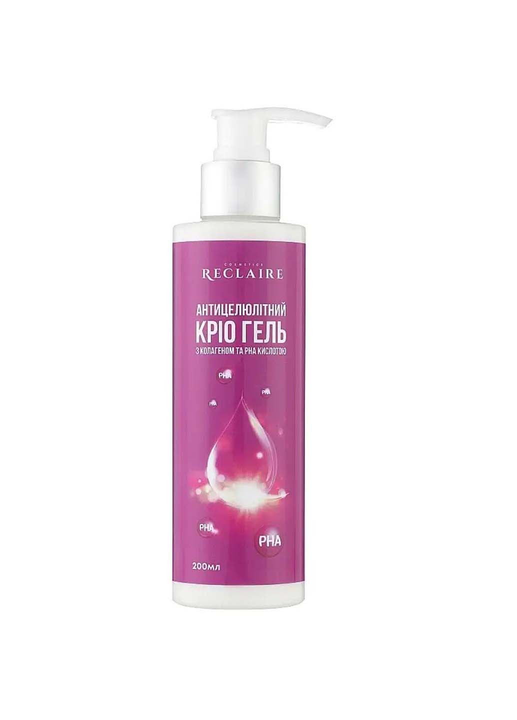 Антицеллюлитный крио гель с коллагеном и PHA кислотой 200 мл Reclaire cosmetics (269000728)