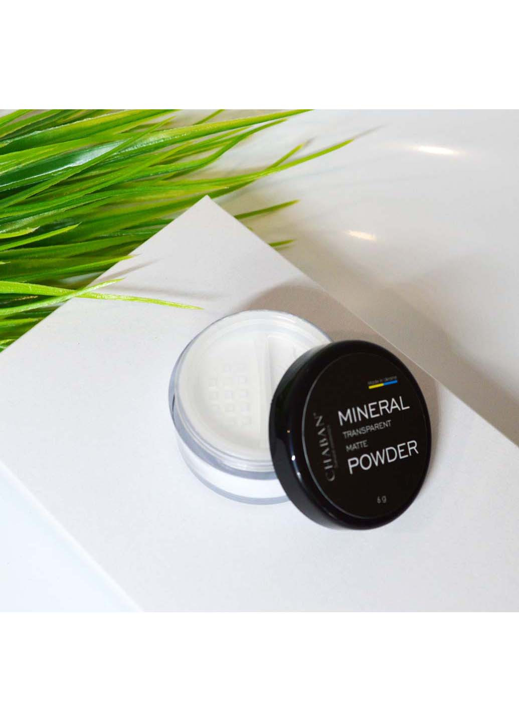 Мінеральна пудра для обличчя 6 г Chaban Natural Cosmetics (269000795)