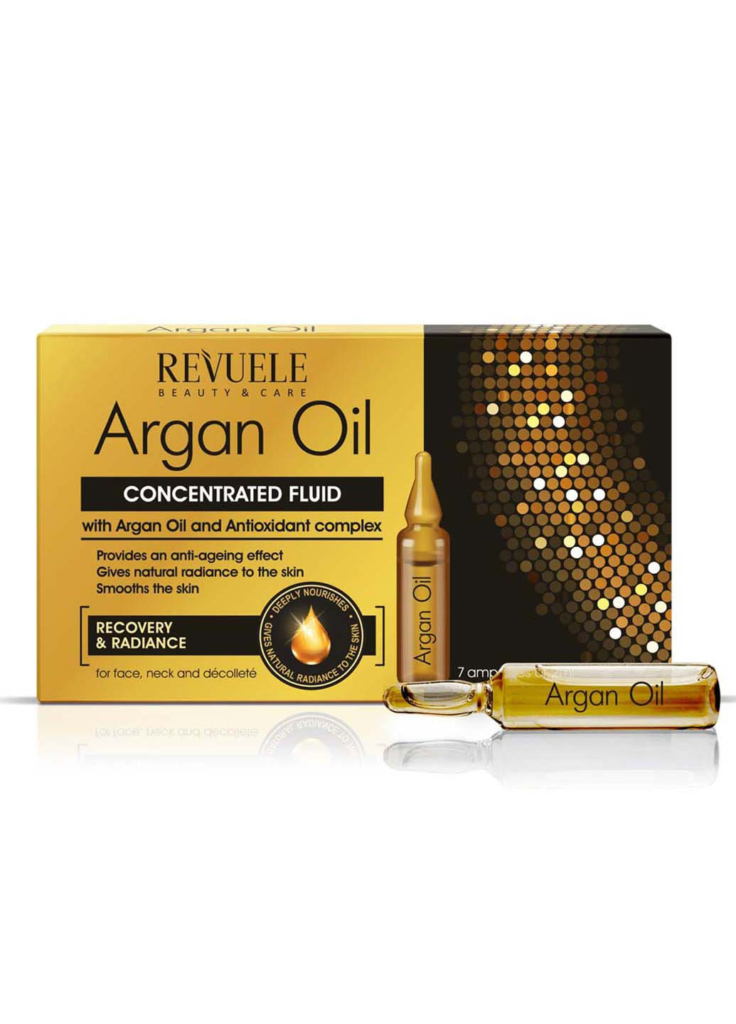Концентрований флюїд з аргановою олією та антиоксидантним комплексом Ampoules 7х2 мл REVUELE (269000706)
