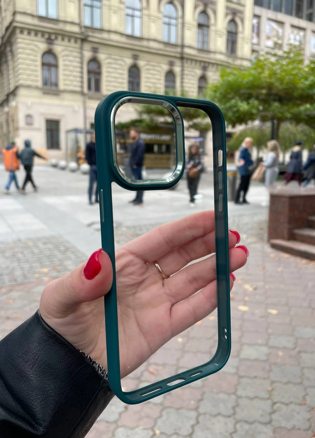 Чохол Crystal Case iPhone 14 Green No Brand (269255374)