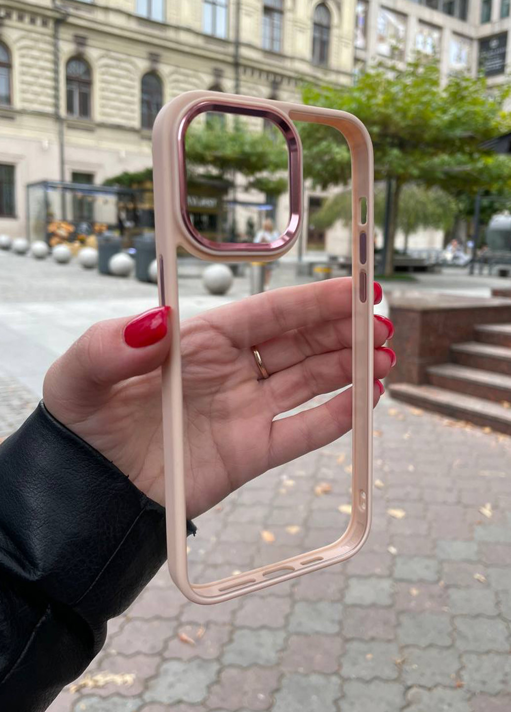 Чохол Crystal Case iPhone 12/12 Pro Pink No Brand (269255312)