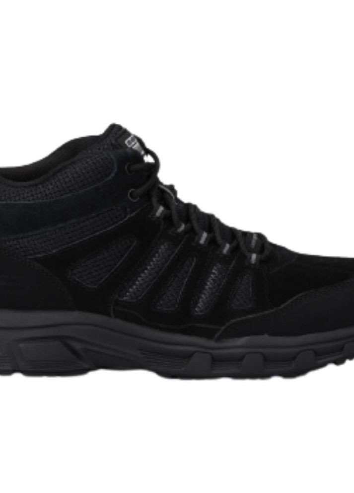 Черные зимние мужские ботинки oak canyon 237349 bbk Skechers