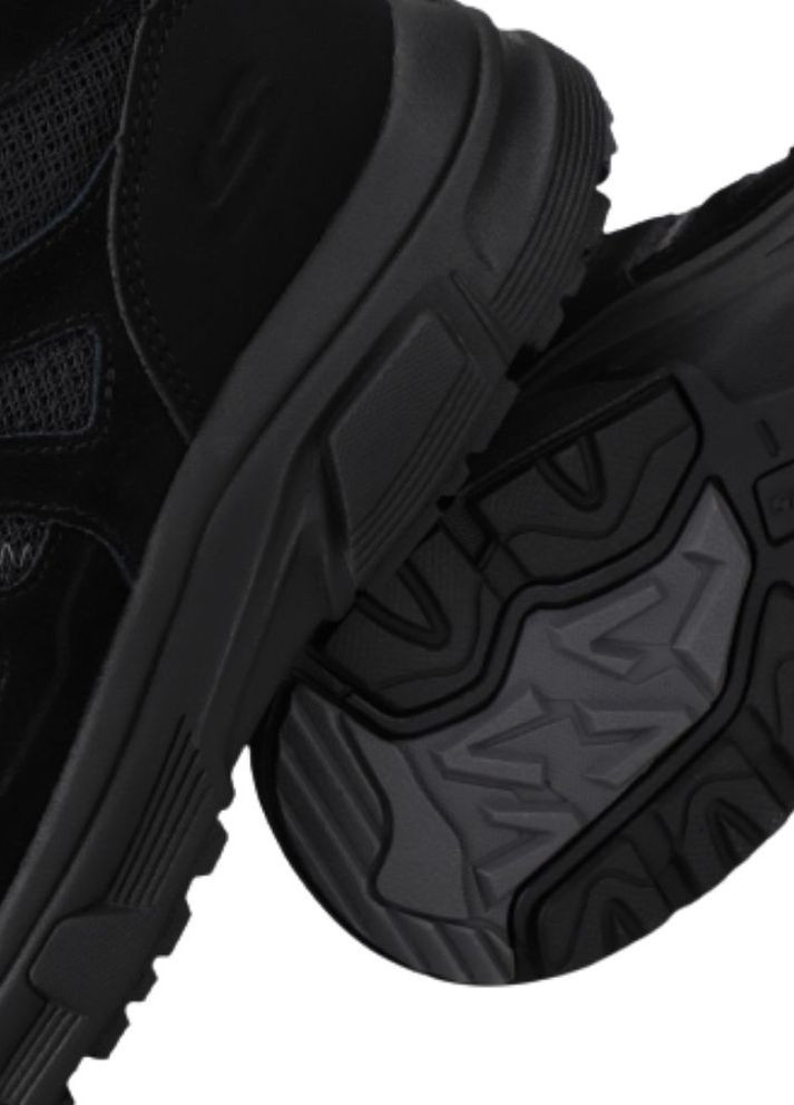 Черные зимние мужские ботинки oak canyon 237349 bbk Skechers