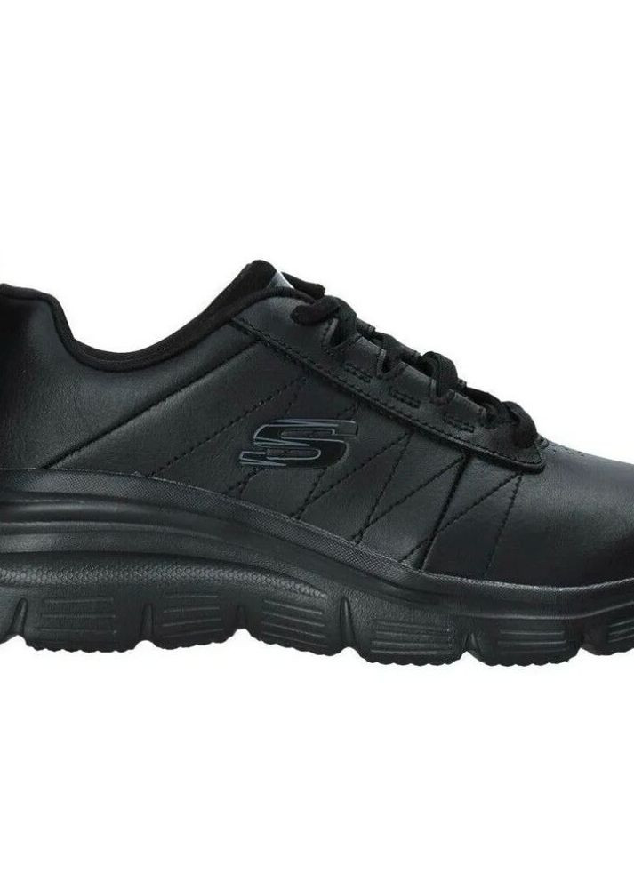 Черные зимние женские повседневные кроссовки fashion fit - effortless 149473 bbk Skechers