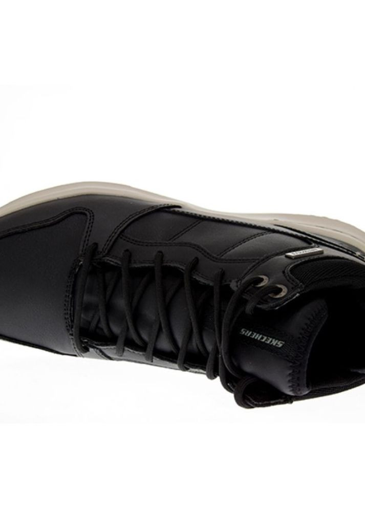 Черные зимние мужские ботинки delson selecto 65801 blk Skechers