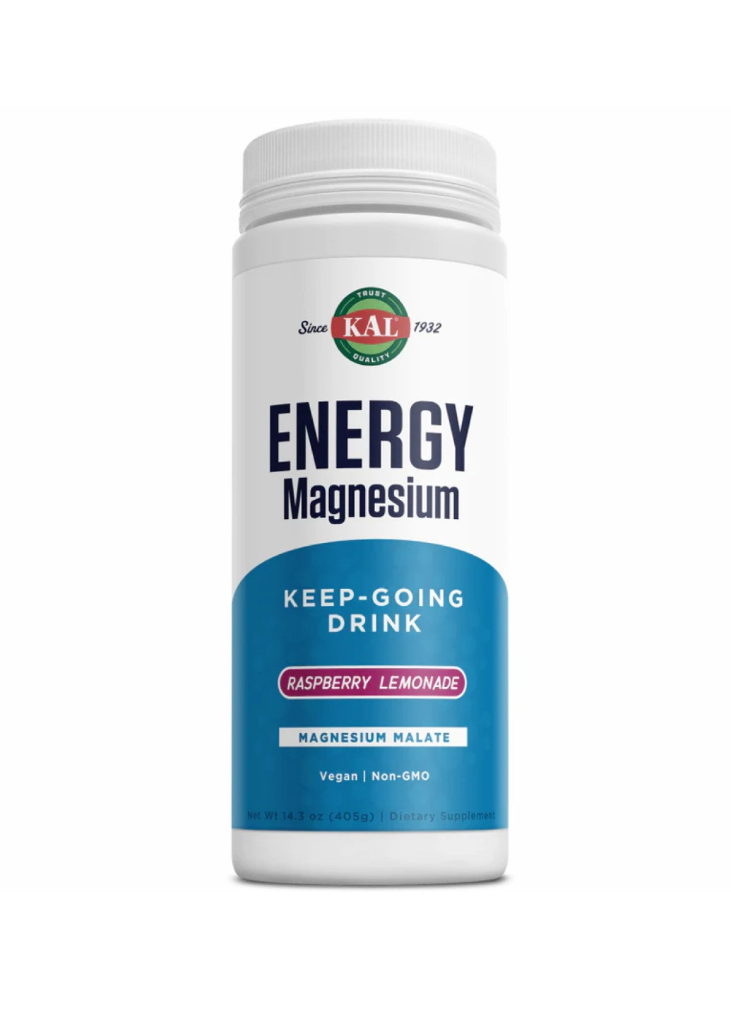Магний для нервной системы Energy Magnesium 325mg - 14.3oz Raspberry Lemonade KAL (269117657)