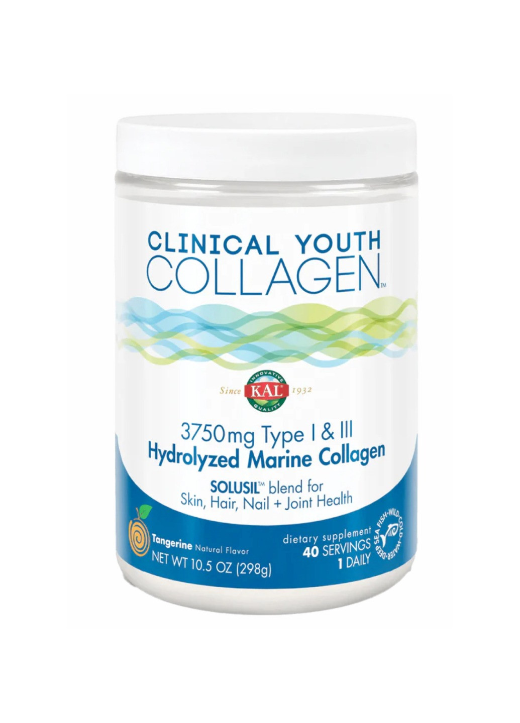 Коллаген Clinical Youth Collagen Type I & III - 10.5 oz KAL (269117651)