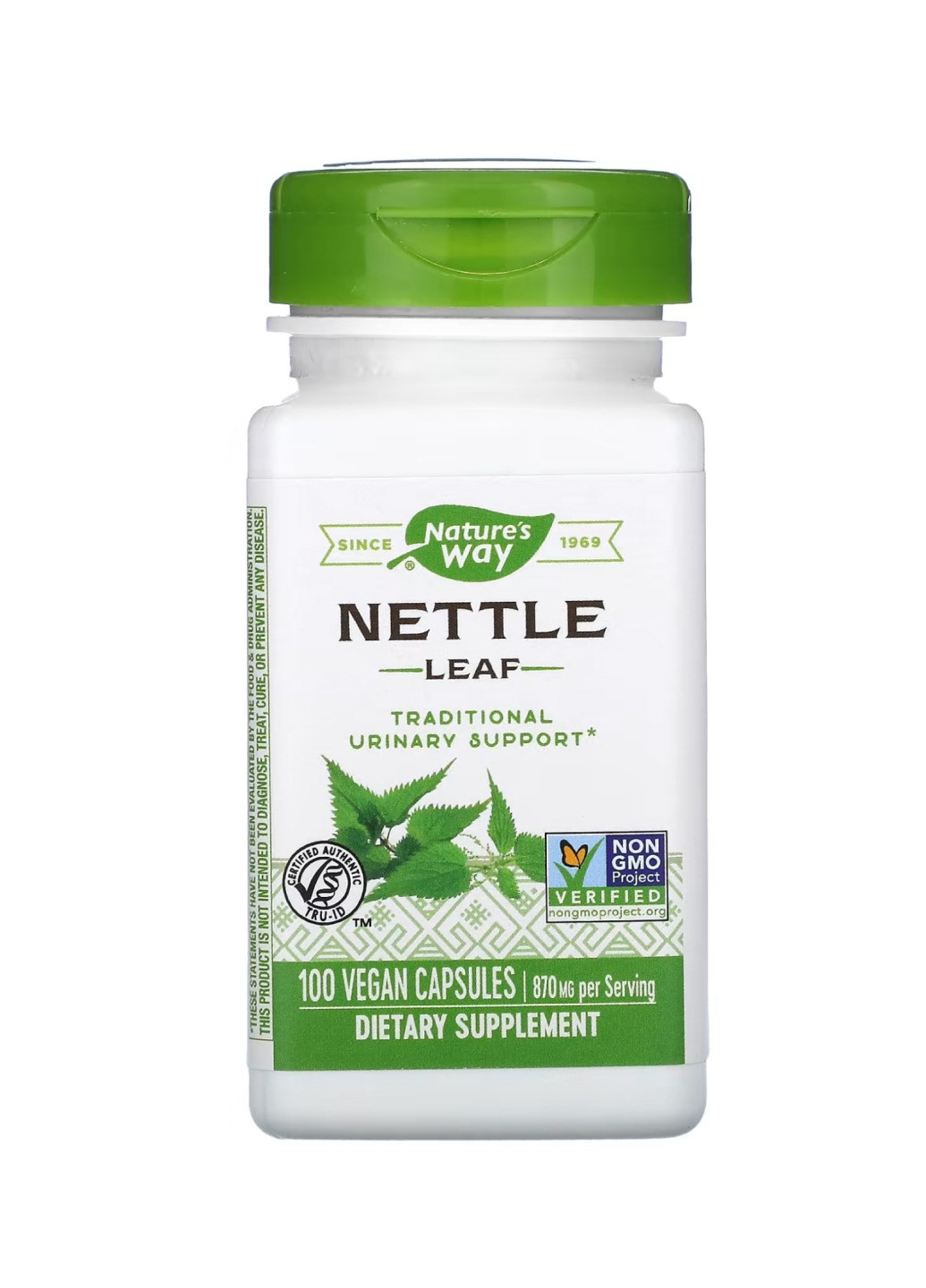 Листя Кропиви, Nettle Leaf - 100 vcaps Nature's Way (269117592)
