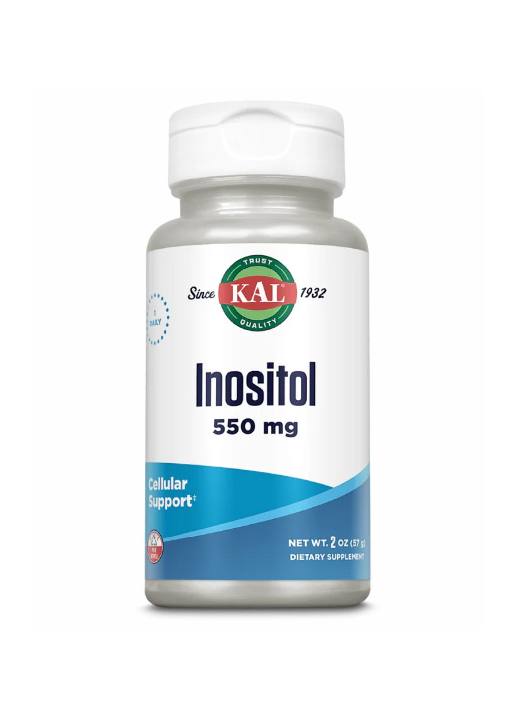 Інозитол Inositol 550mg - 4oz KAL (269117655)
