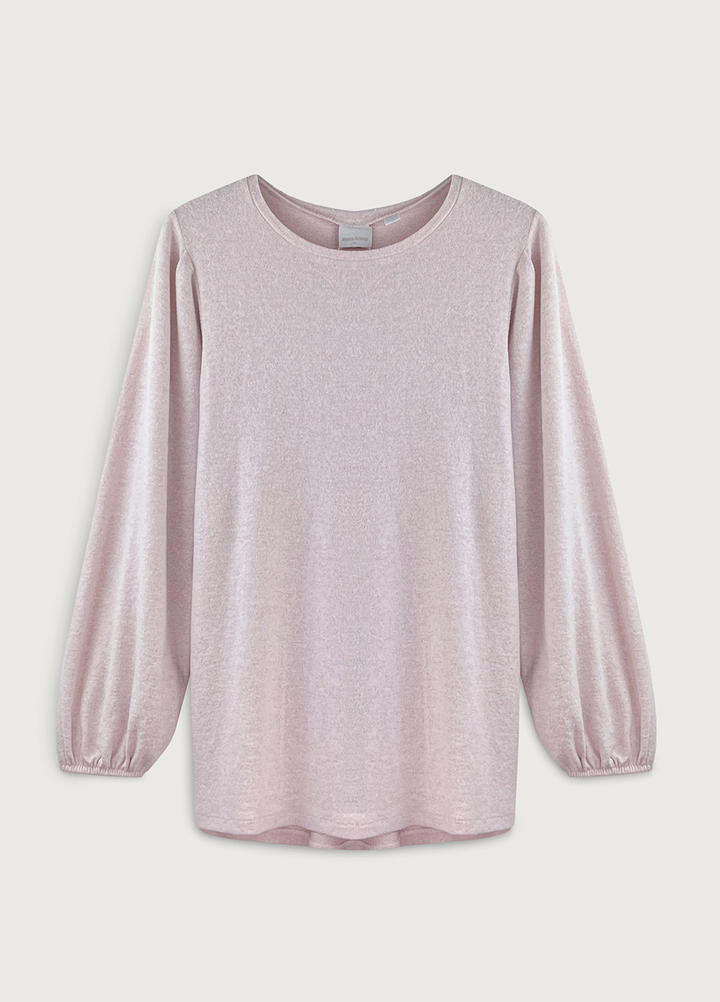 Розовый демисезонный свитер для беременных Mamalicious