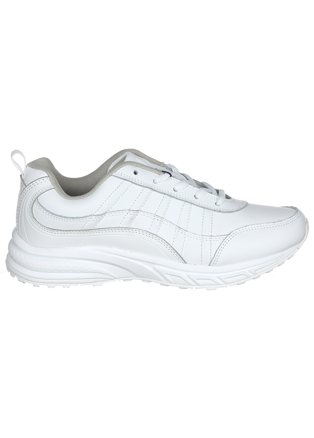 Білі осінні жіночі шкіряні кросівки 739a-2 Bona