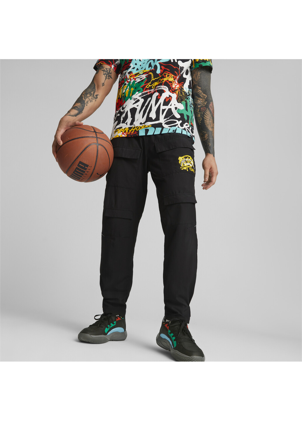 Штани Breakdown Cargo Basketball Pants Men Puma (269130409)