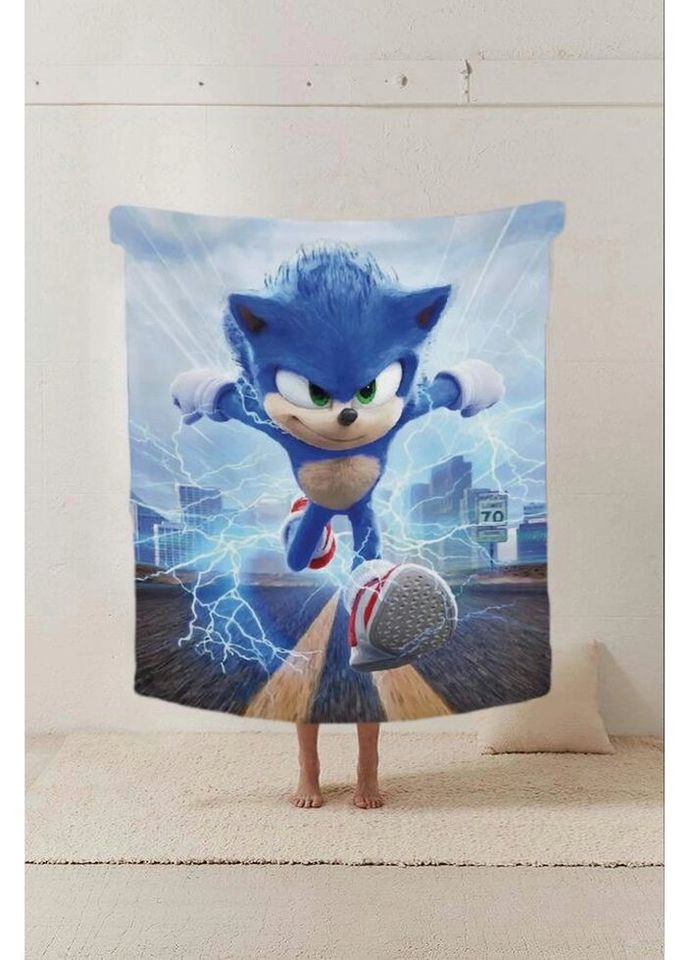 Плед 3D Сонік 20222445_A 12246 160х200 см Fashion (269135936)