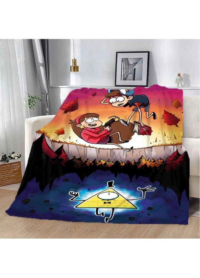 Плед 3D Гравіті Фолз 2907_B 13287 135х160 см Fashion (269135983)