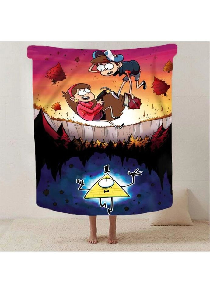 Плед 3D Гравіті Фолз 2907_B 13287 135х160 см Fashion (269135983)