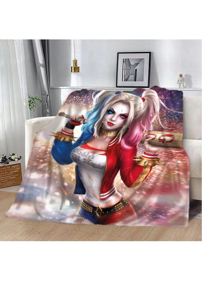 Плед 3D Харлі Квін 20222438_A 12225 160х200 см Fashion (269136179)