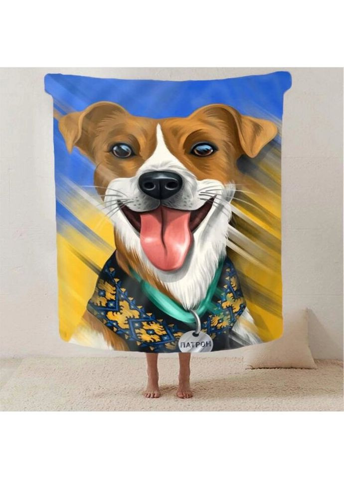Плед 3D "Щасливий Пес Патрон" 2770_B 12905 135х160 см Fashion (269136947)
