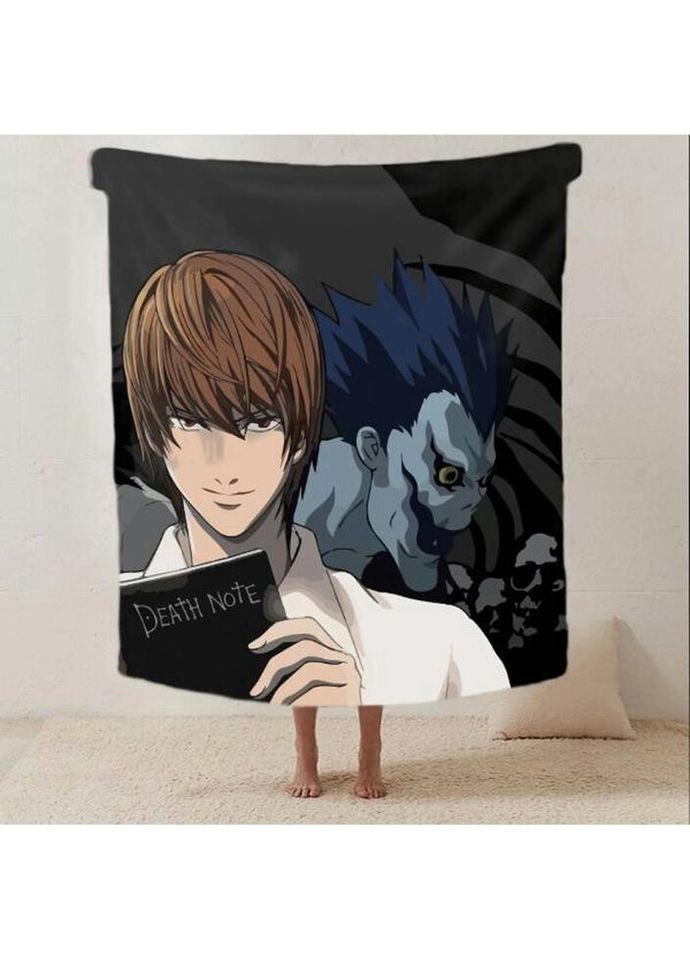 Плед 3D Зошит смерті 20222463_B 12301 135х160 см Fashion (269137422)