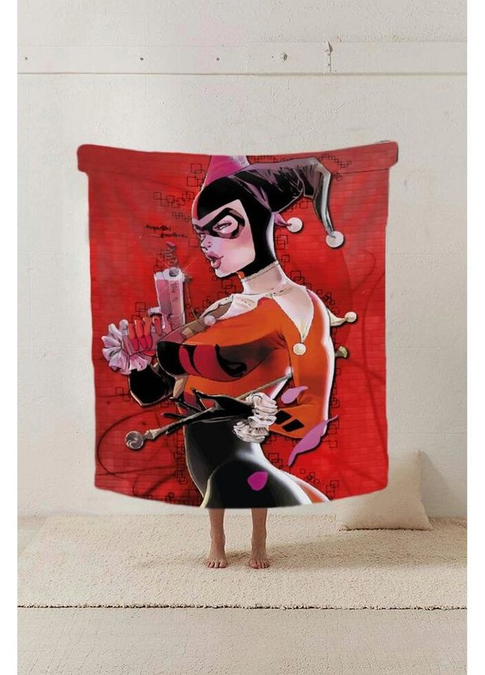 Плед 3D Харли Квинн Комикс 20222439_B 12229 135х160 см Fashion (269137104)