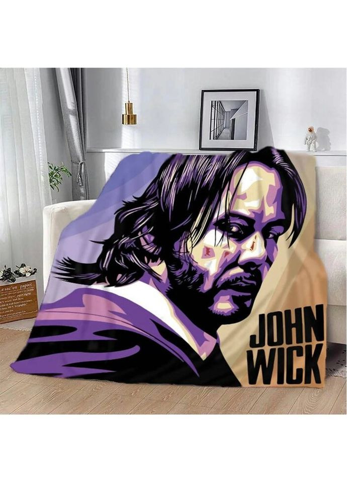 Плед 3D Джон Уик 20222461_A 12294 160х200 см Fashion (269135932)