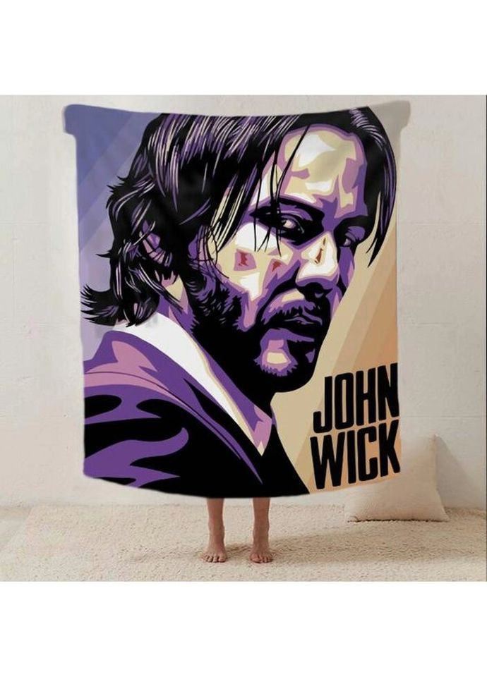 Плед 3D Джон Уик 20222461_A 12294 160х200 см Fashion (269135932)