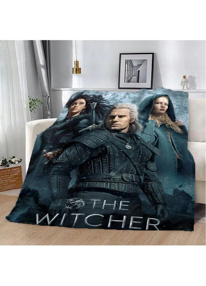 Плед 3D Ведьмак 2899_A 13265 160х200 см Fashion (269136017)