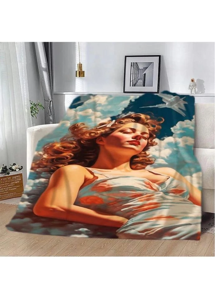 Плед 3D "Принцеса кохання" 2858_A 13118 160х200 см Fashion (269137237)