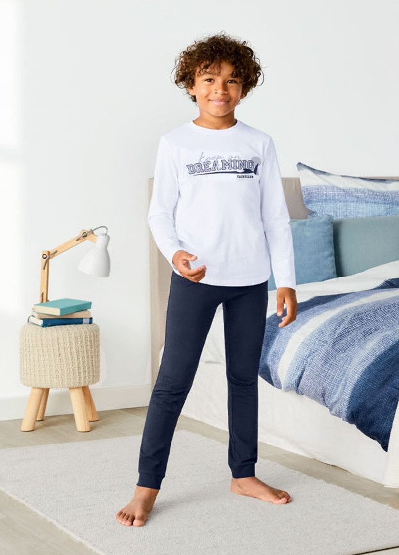 Комбінована всесезон піжама реглан + брюки Pepperts