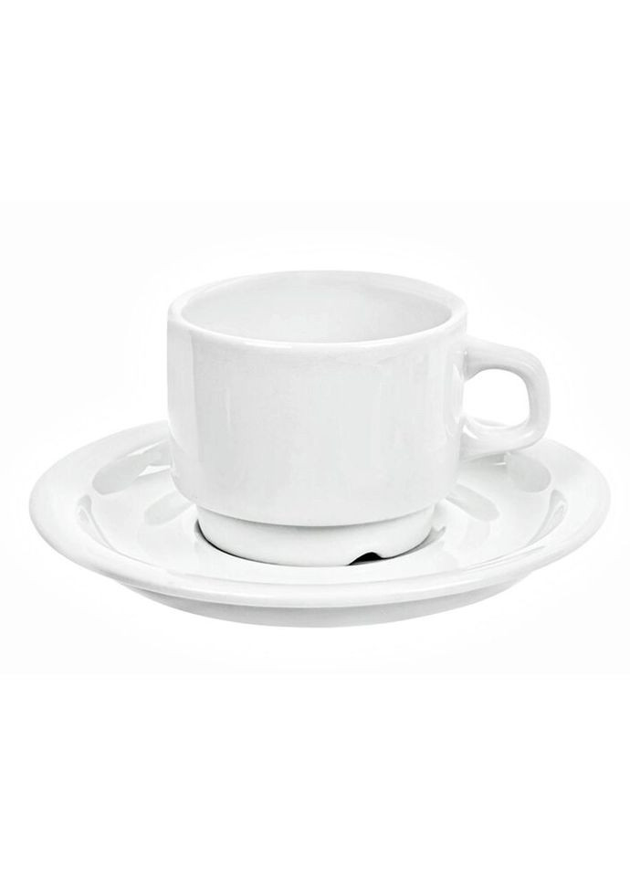 Чашка с блюдцем кофейная Frig 39-057 100 мл 2 предмета KUTAHYA PORSELEN (269135595)
