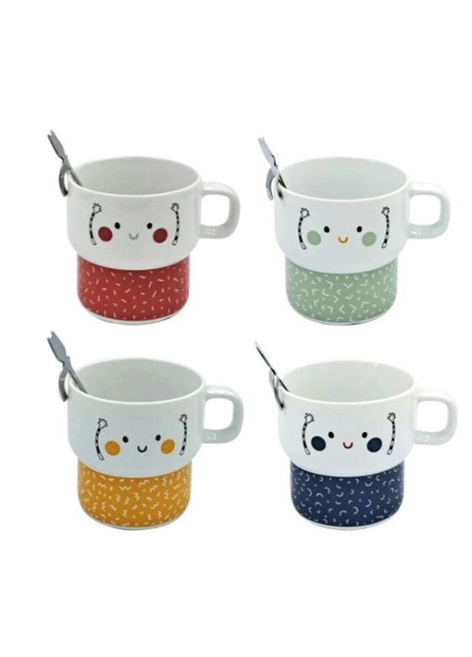 Кружка Румяные щечки с ложкой VT-C-98290 290 мл Vittora (269136500)