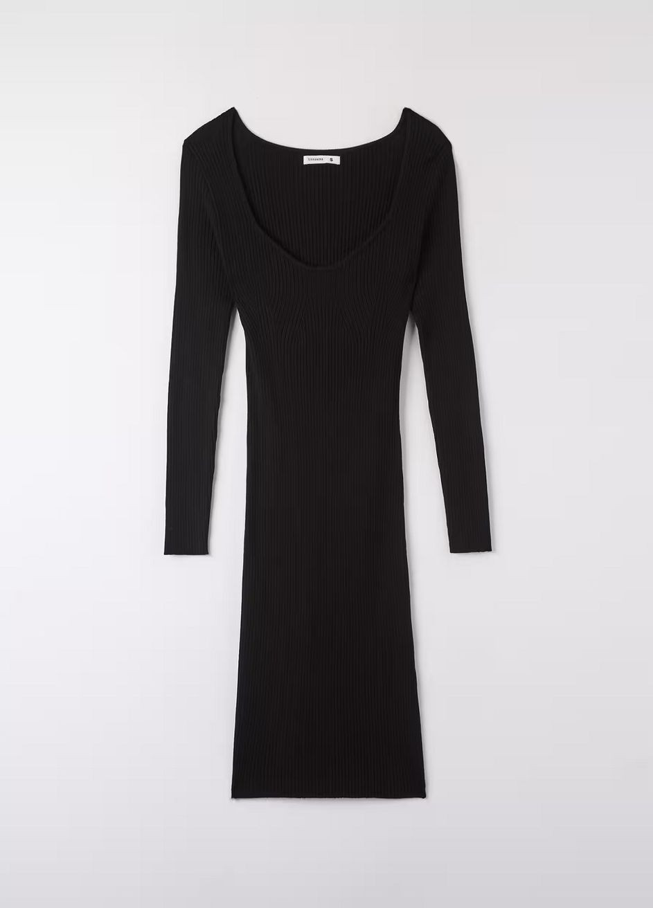Чорна кежуал сукня жін Terranova однотонна