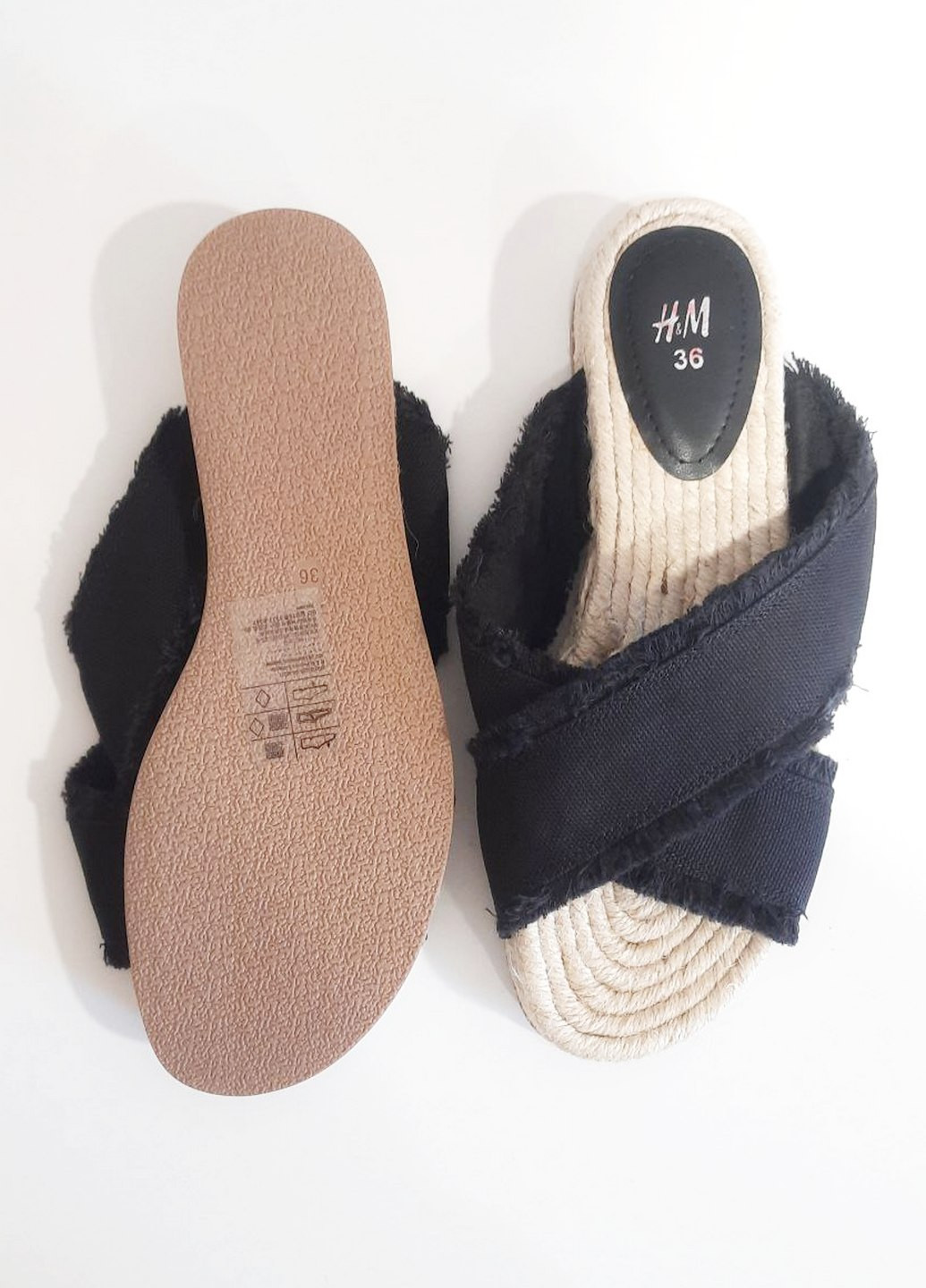 Черные сабо H&M