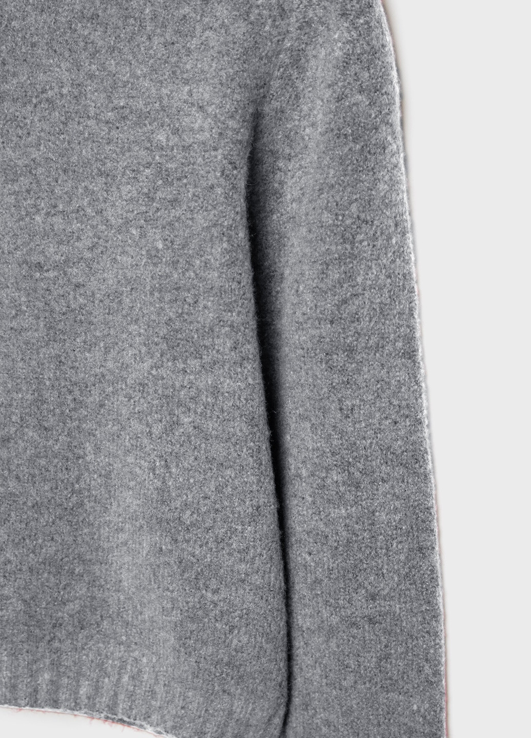 Сірий демісезонний светр Stradivarius