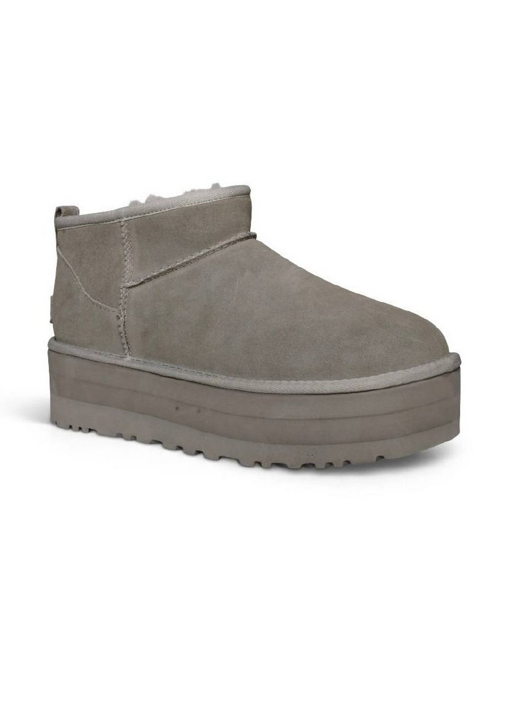 Уггі на платформі UGG Classic Ultra Mini Platform Gray (269909124)