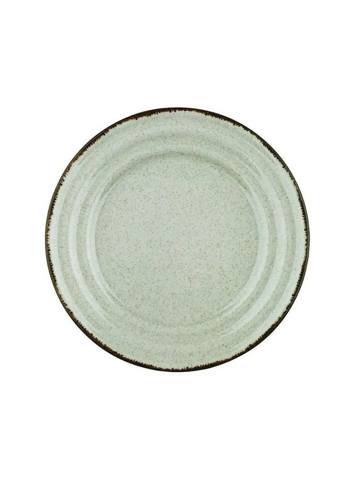 Тарелка десертная Tuana TN-20-DU-730-P-03 20 см зеленая KUTAHYA PORSELEN (269251921)